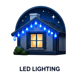 Permanent LED Holiday Lighting