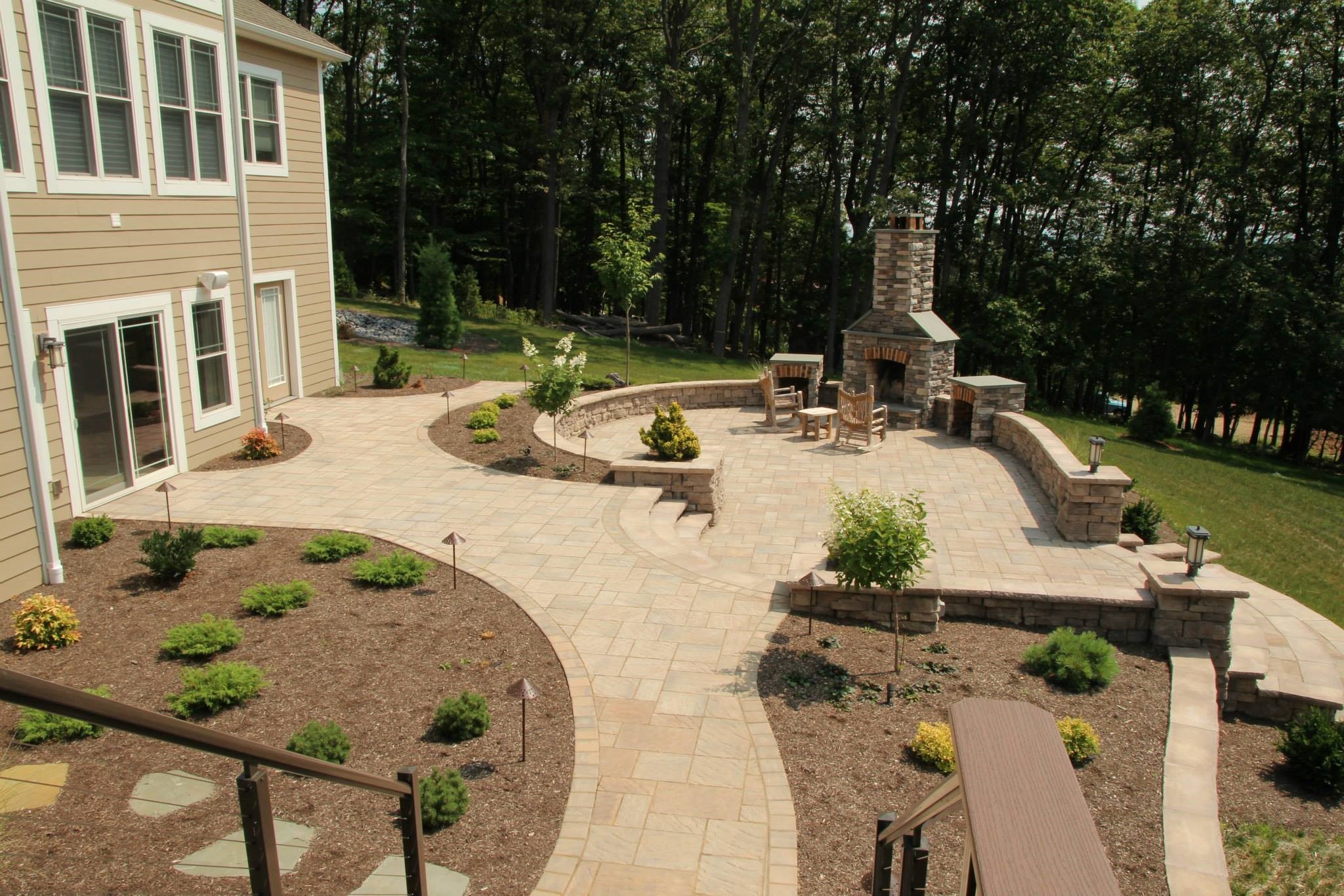 Outdoor patio and fire pit NJ